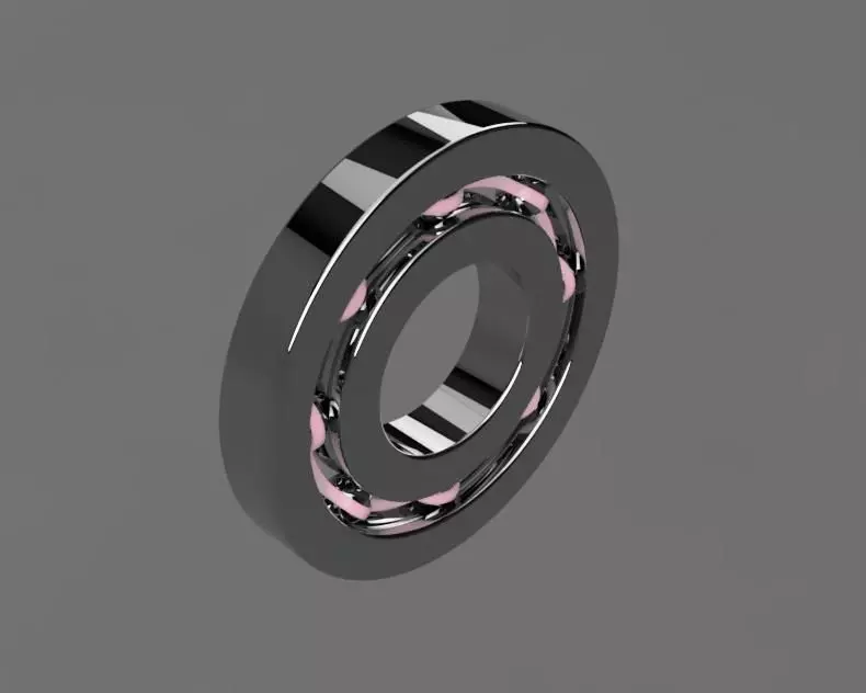 Ball Bearing 3D model_0