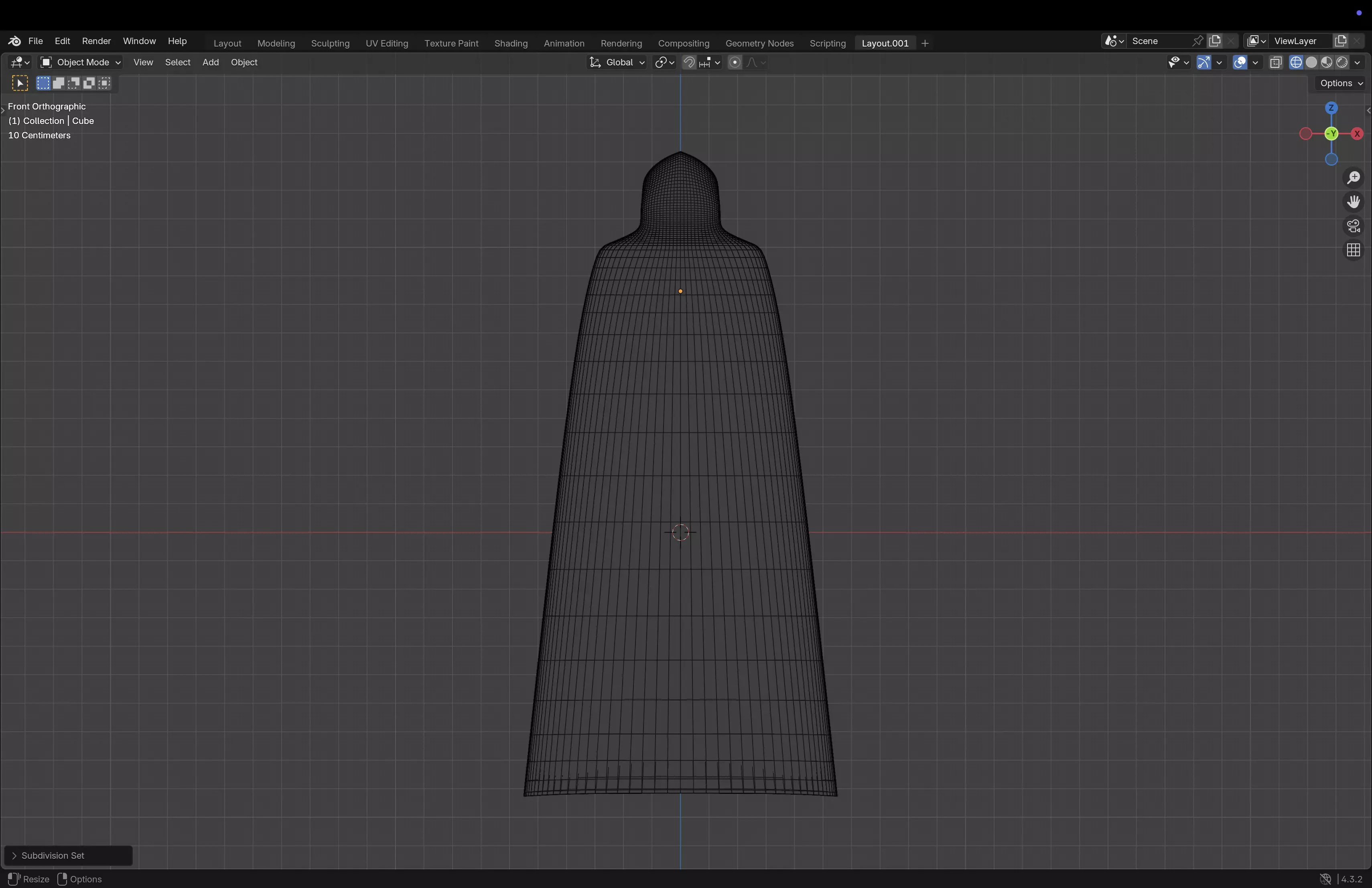 Adventure Cloak Low-poly 3D model_20