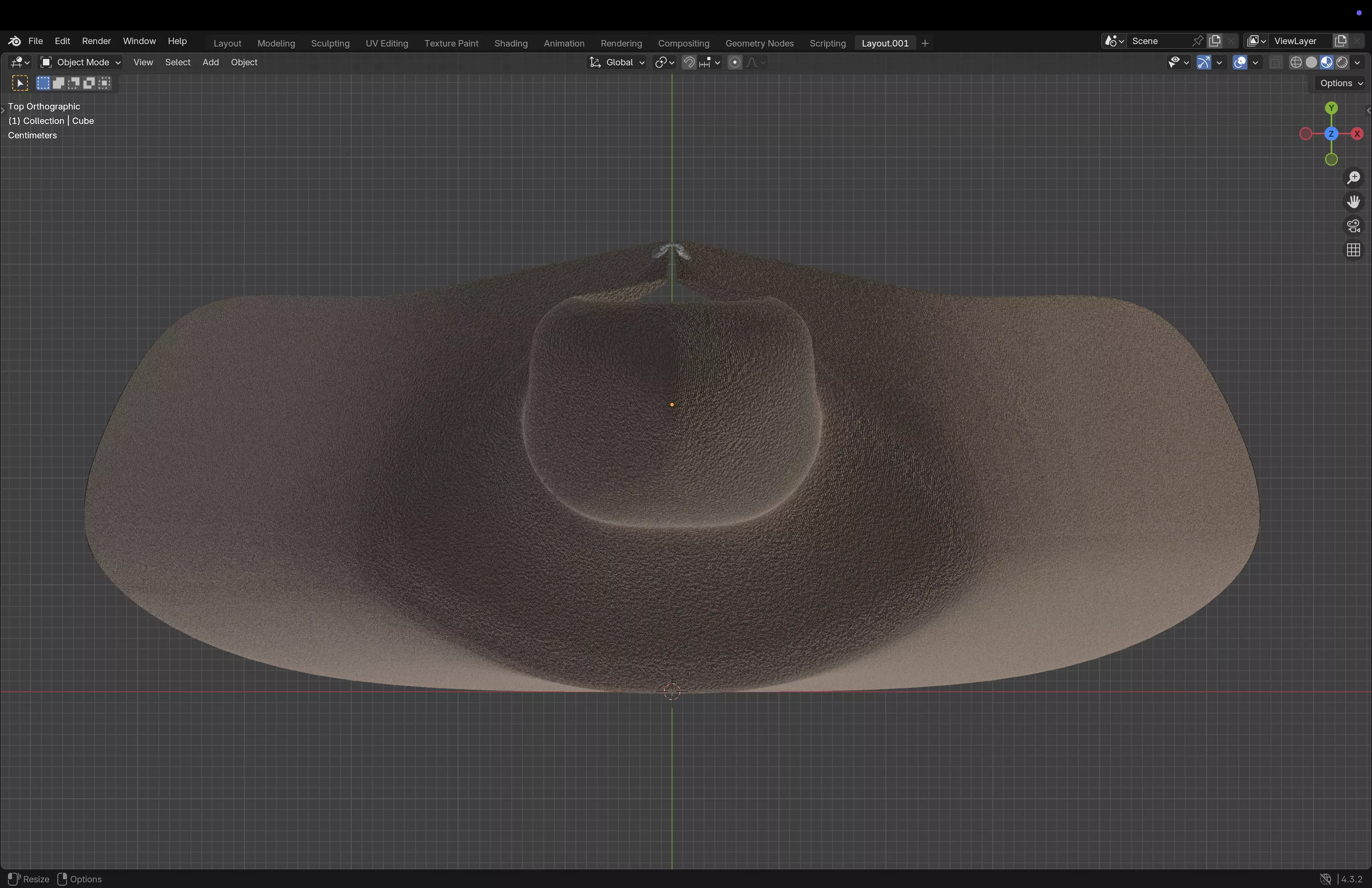 Adventure Cloak Low-poly 3D model_18