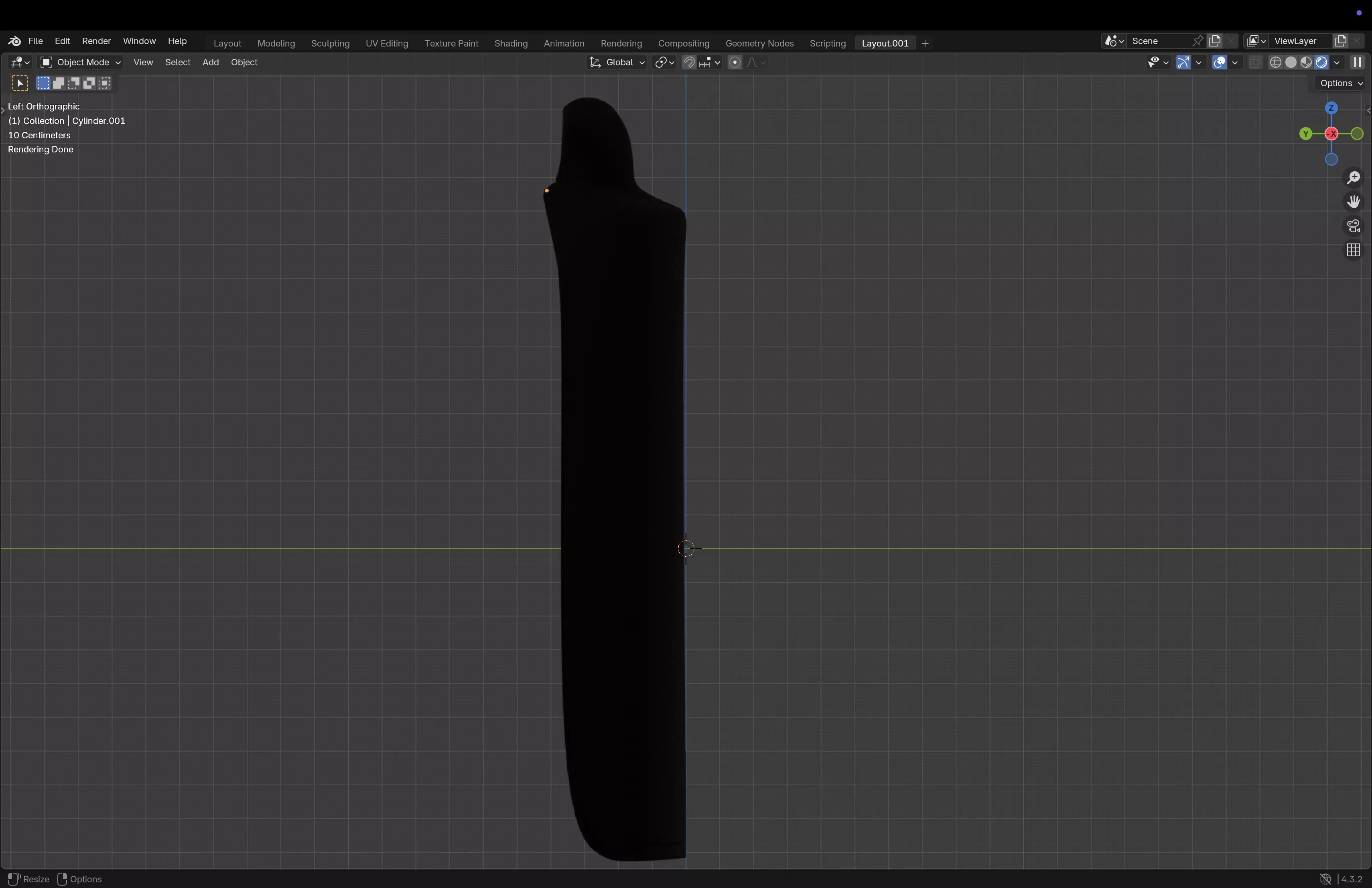 Adventure Cloak Low-poly 3D model_11