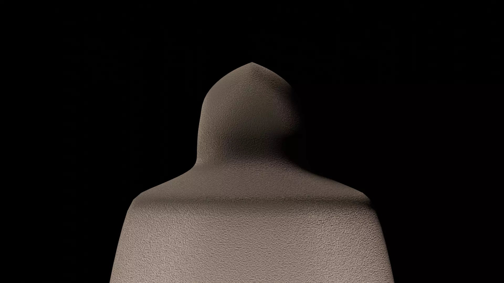 Adventure Cloak Low-poly 3D model_5