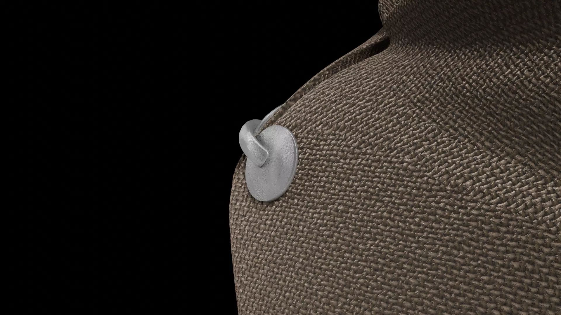 Adventure Cloak Low-poly 3D model_4