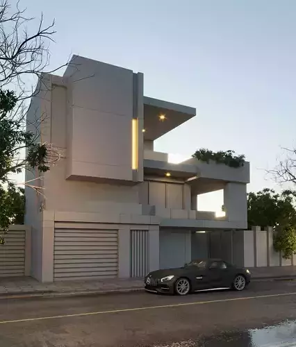 Exterior Scene 3D model