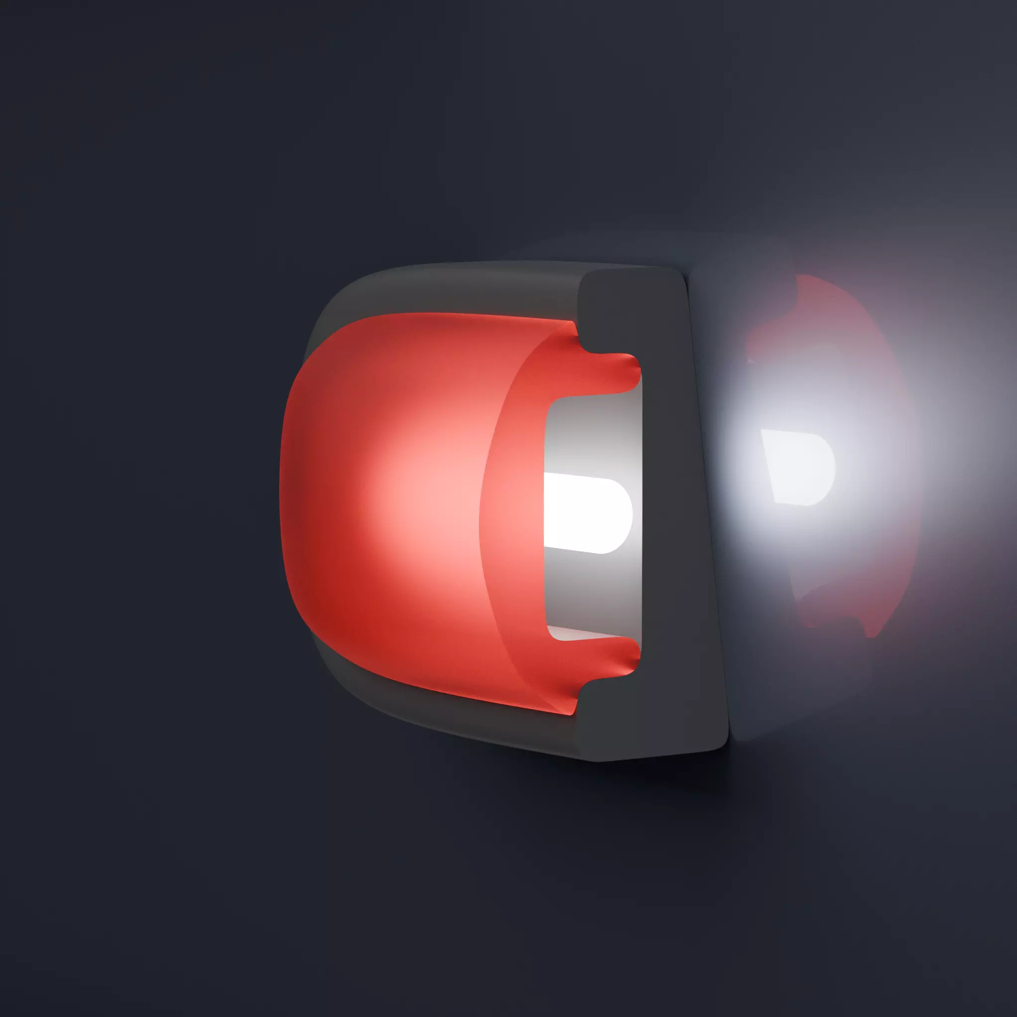 Stylized Box Fan Low-poly 3D model_2