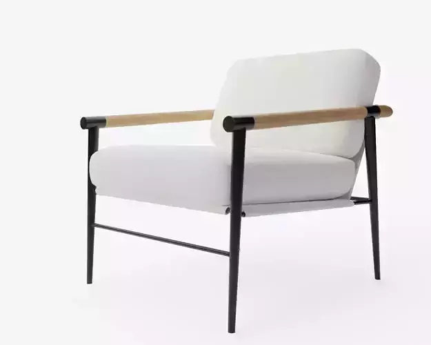 Rowen Chair-Fayette Cloud 3D model