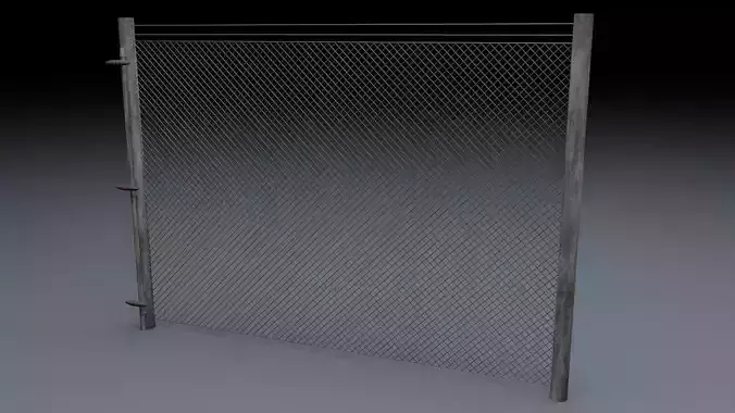 Electric Fence v1 3D model