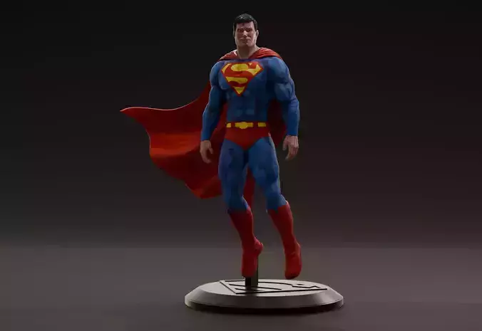 Superman - STL Files for 3D Printing