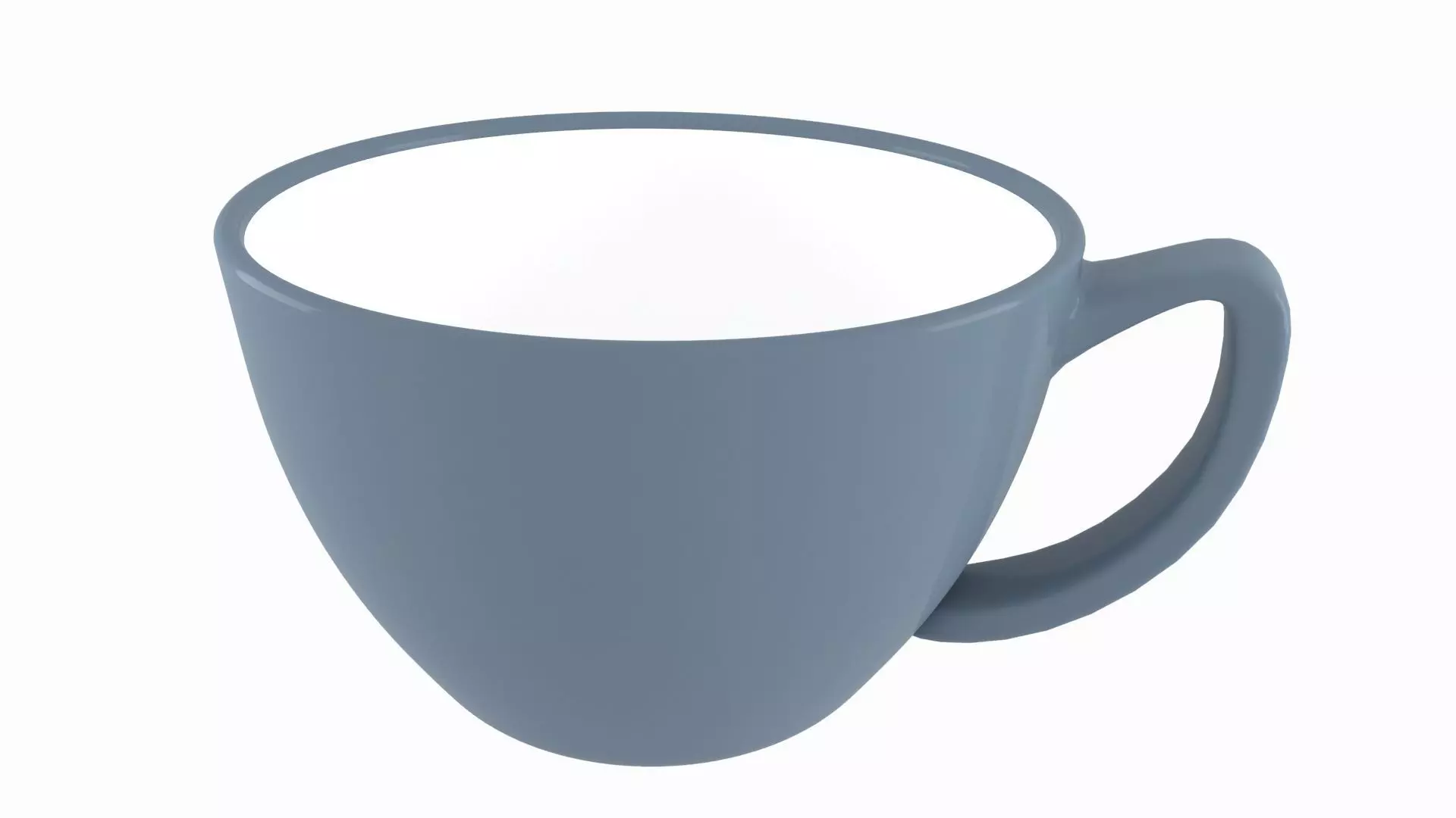 Bundle of 6 Coffee Tea Cups 3D Model Collection_2