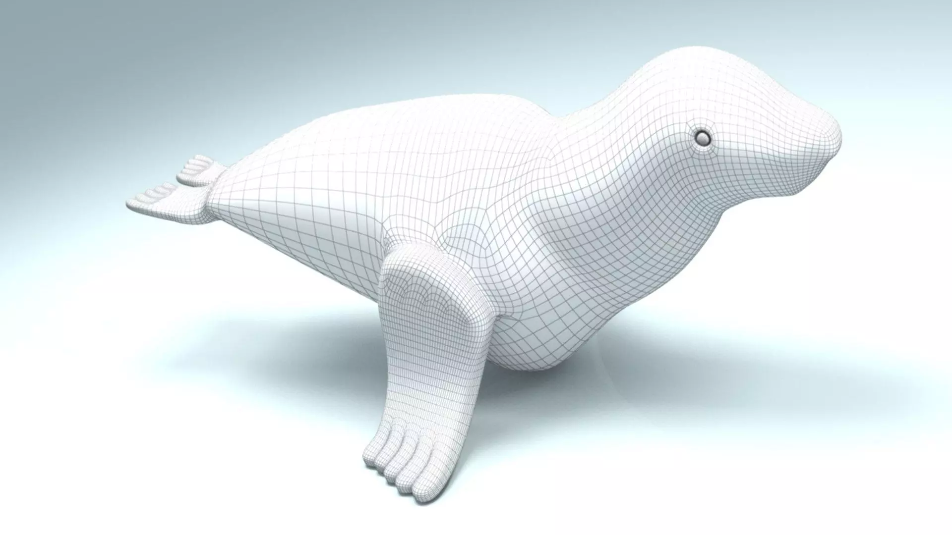 Seal Animal 3D model_7