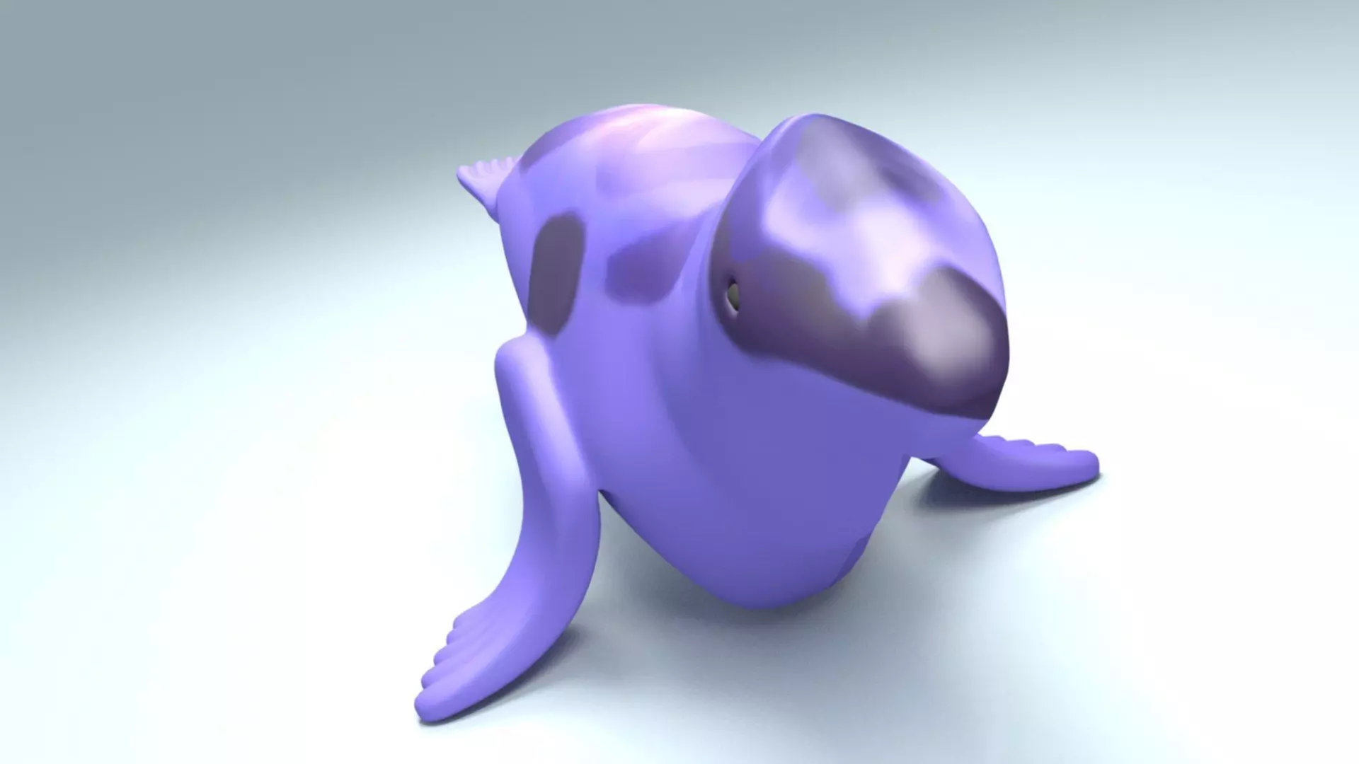 Seal Animal 3D model_1