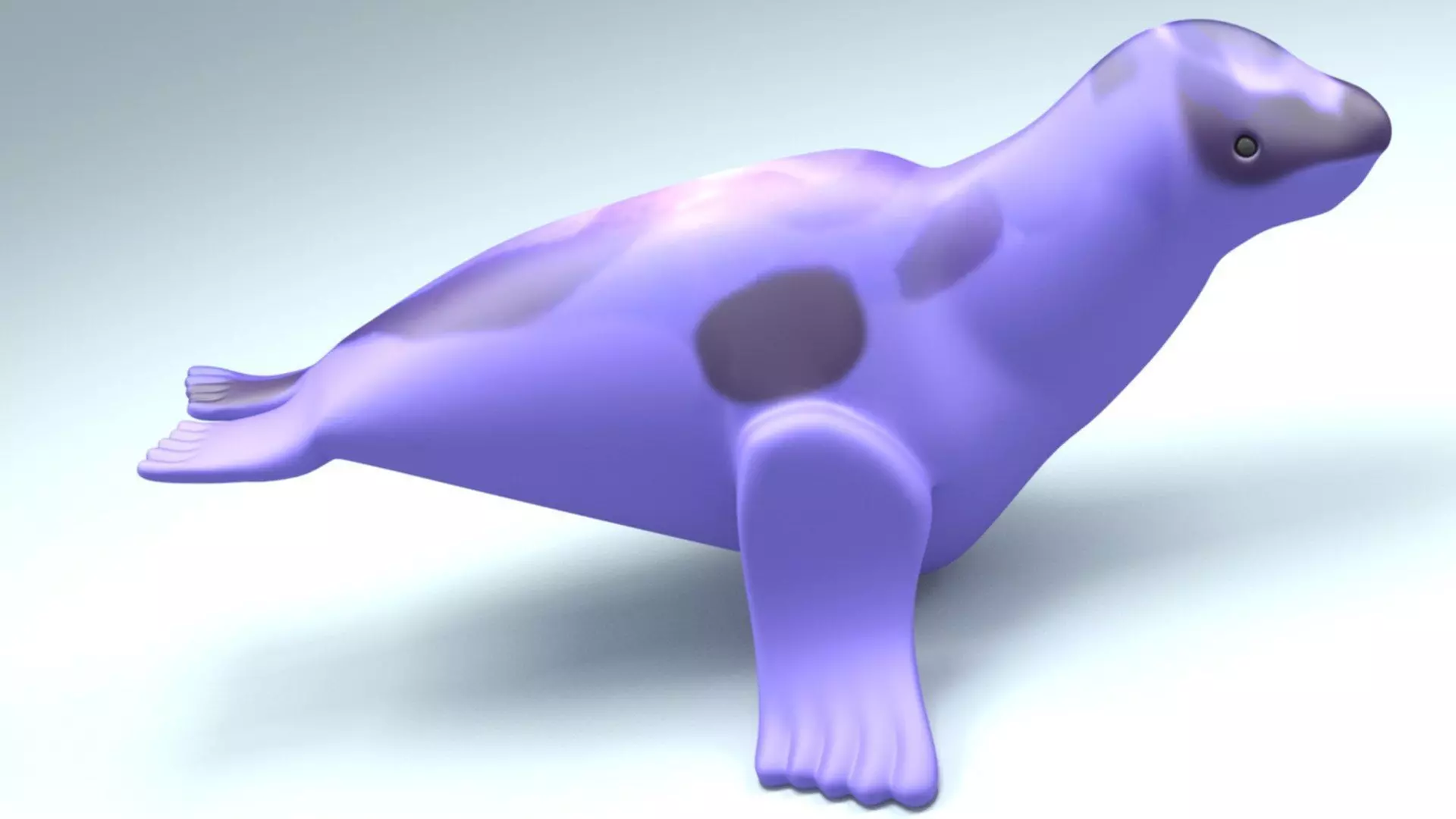 Seal Animal 3D model_2