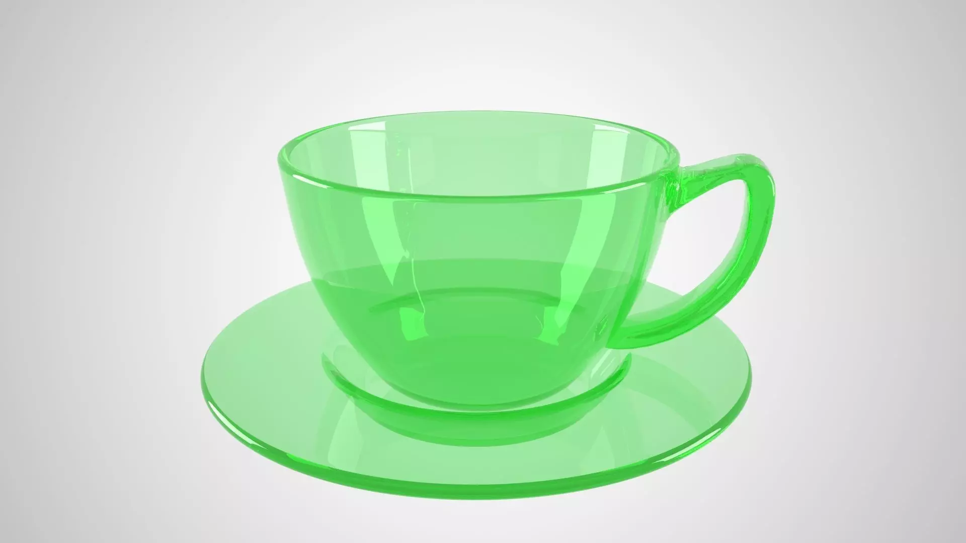 Bundle of 74 most used colors based Coffee Tea Cups with Saucer 3D Model Collection_82