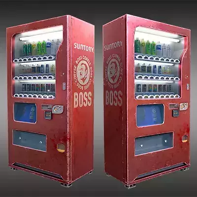 Japanese Vending Machine Game Ready
