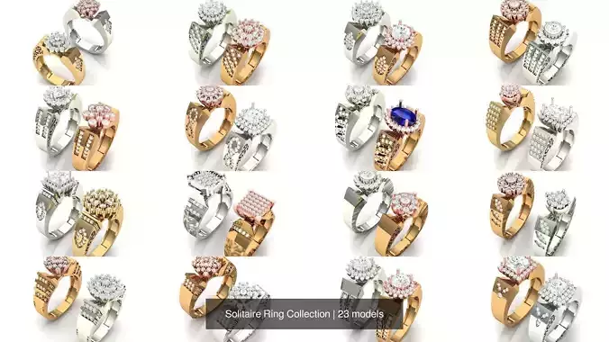 Solitaire Ring Collection