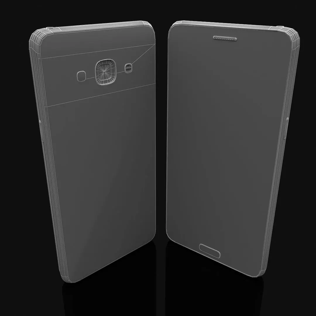 Samsung Galaxy J3 Pro 3D model_16