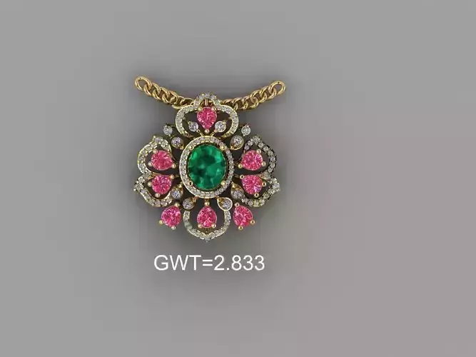 FASION PENDANT 3D model