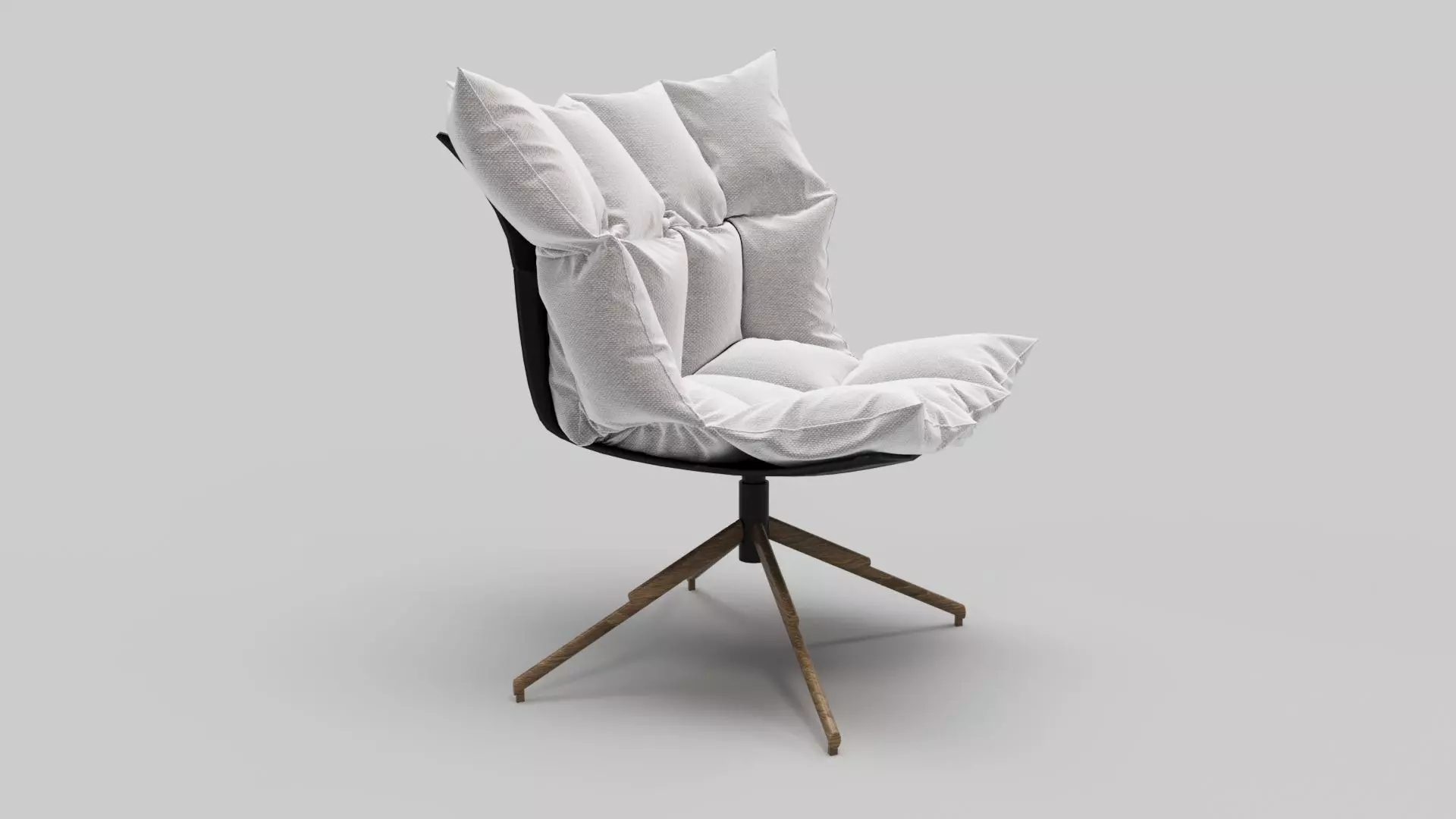Armchair Modern 3D model_14