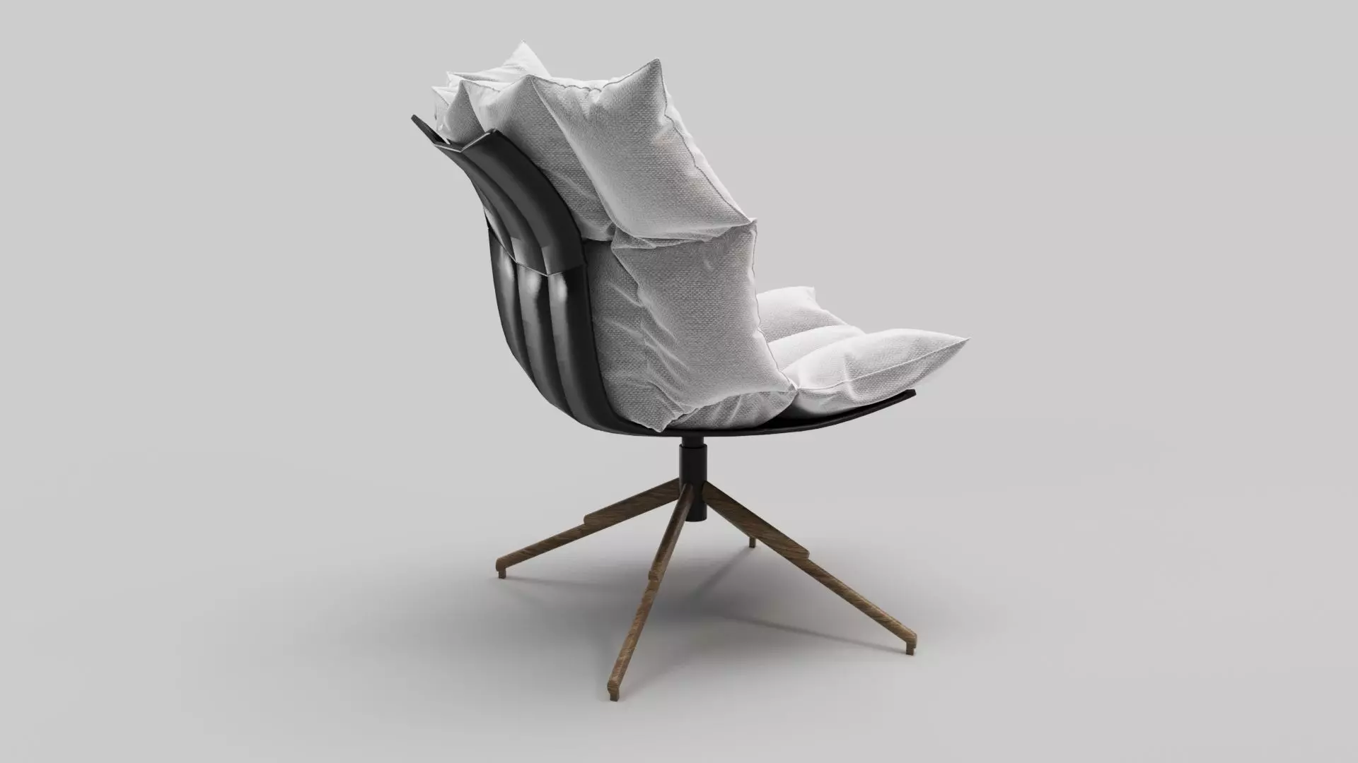 Armchair Modern 3D model_12