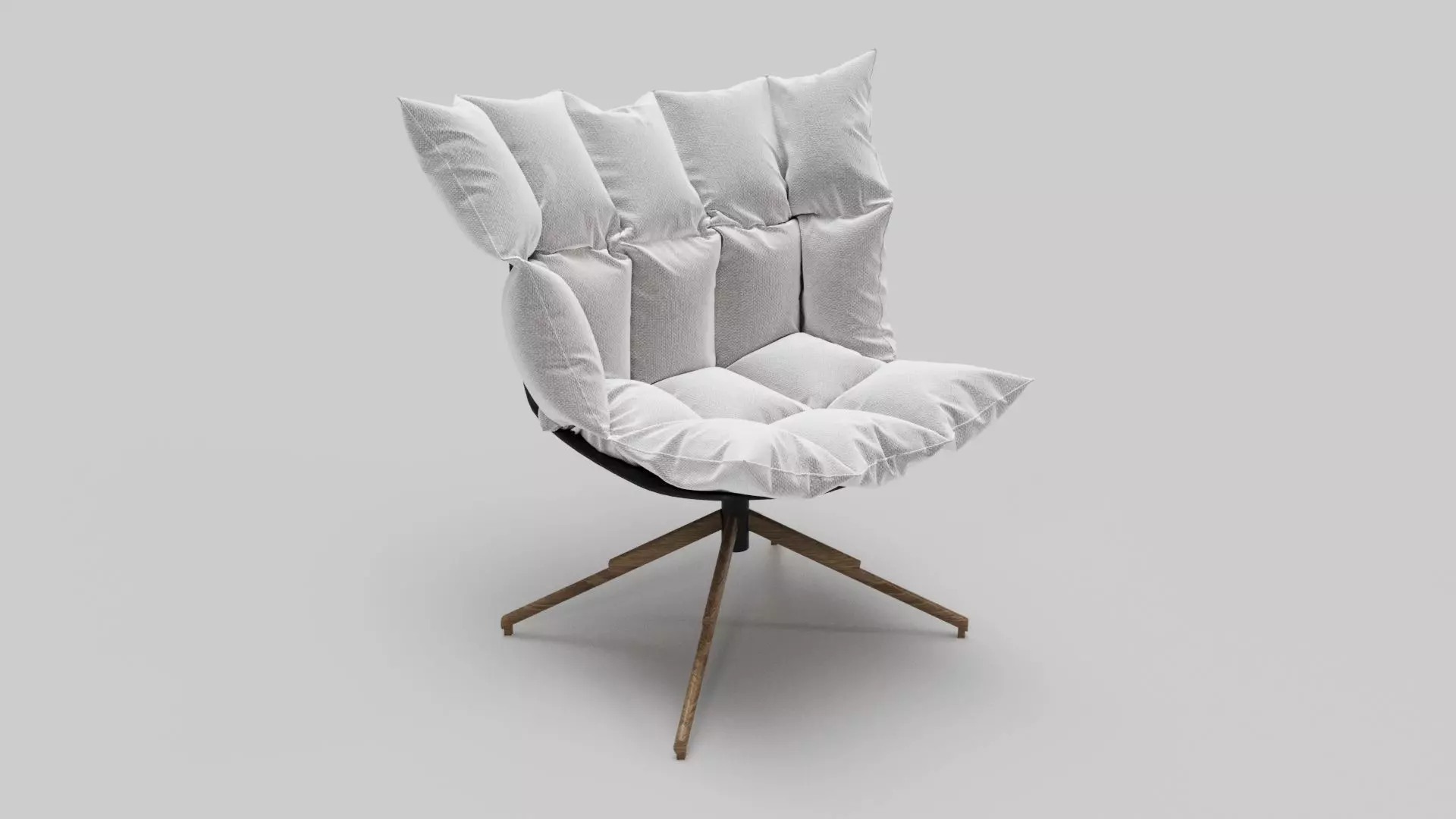 Armchair Modern 3D model_15