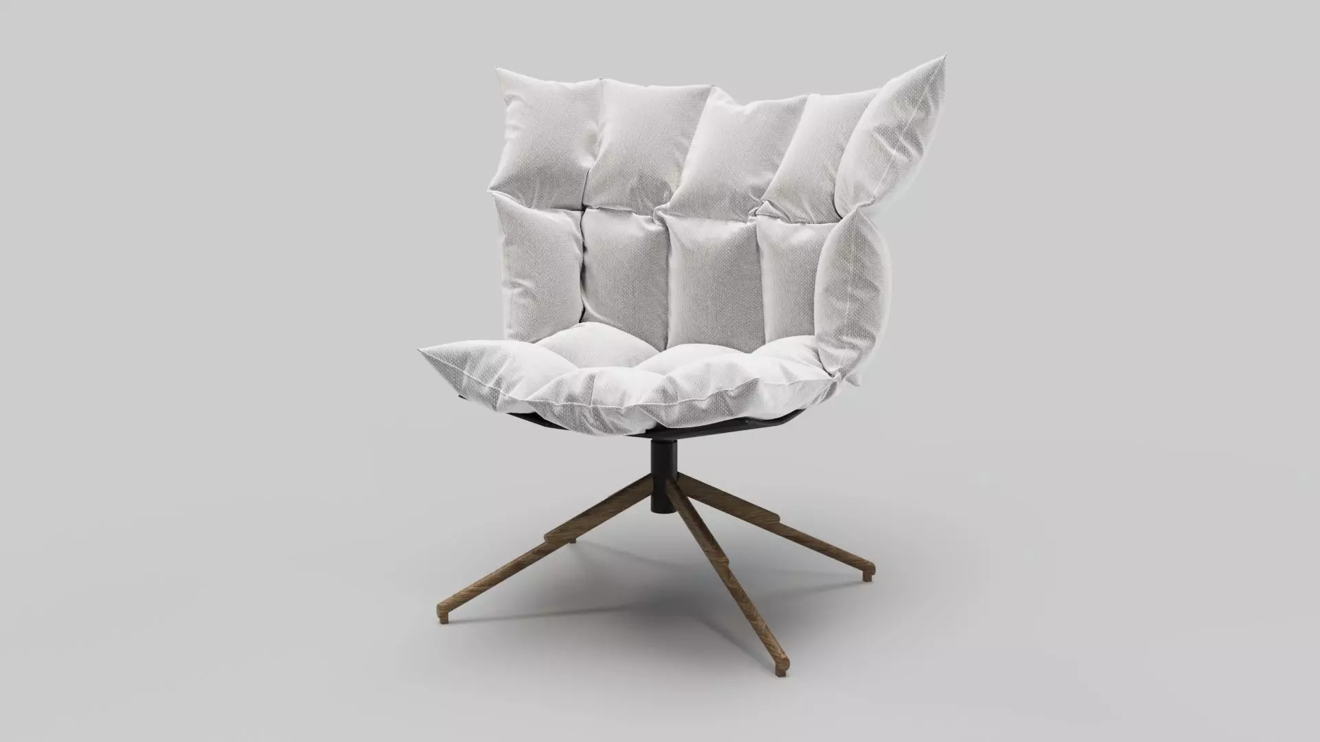 Armchair Modern 3D model_2