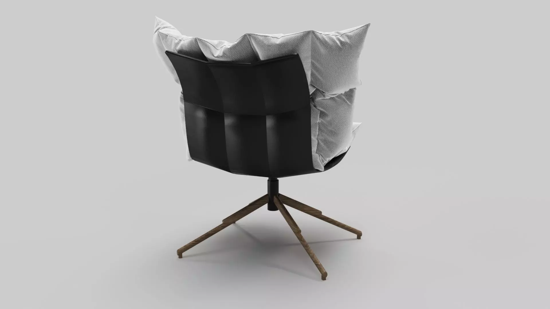 Armchair Modern 3D model_10