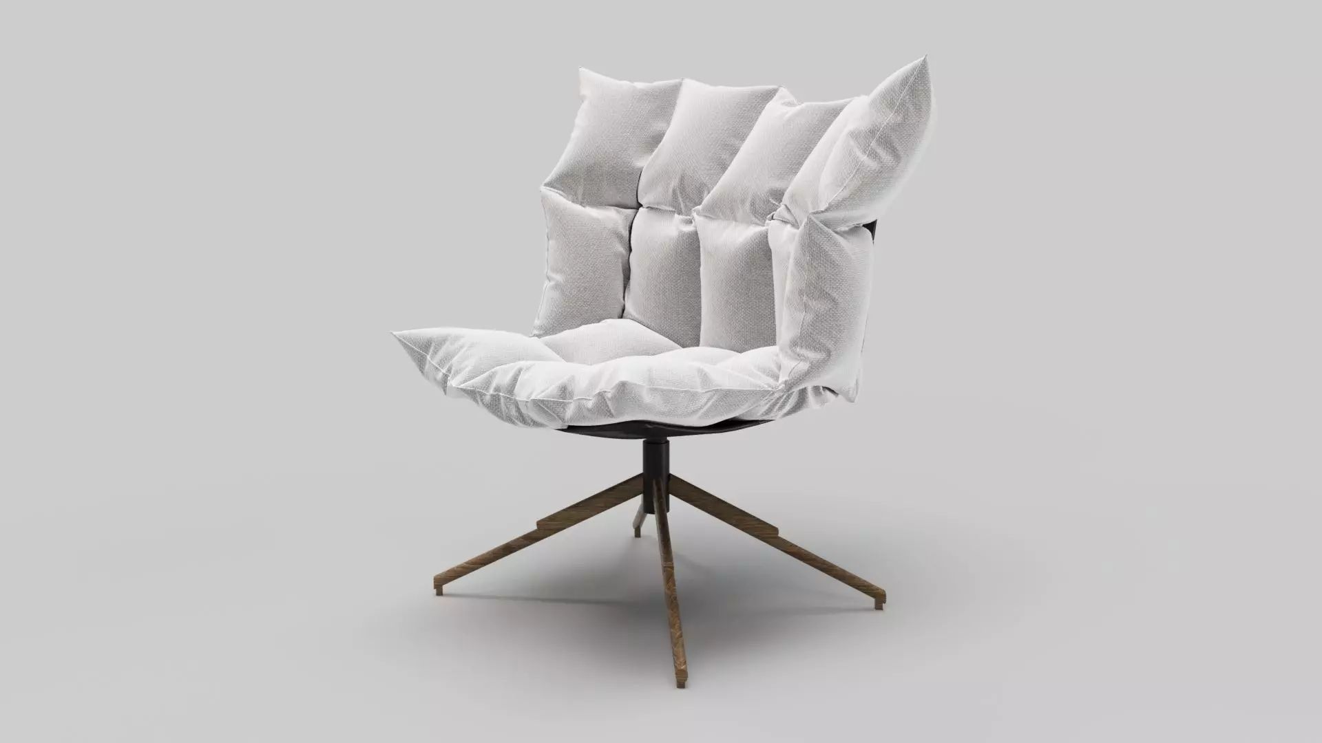 Armchair Modern 3D model_3