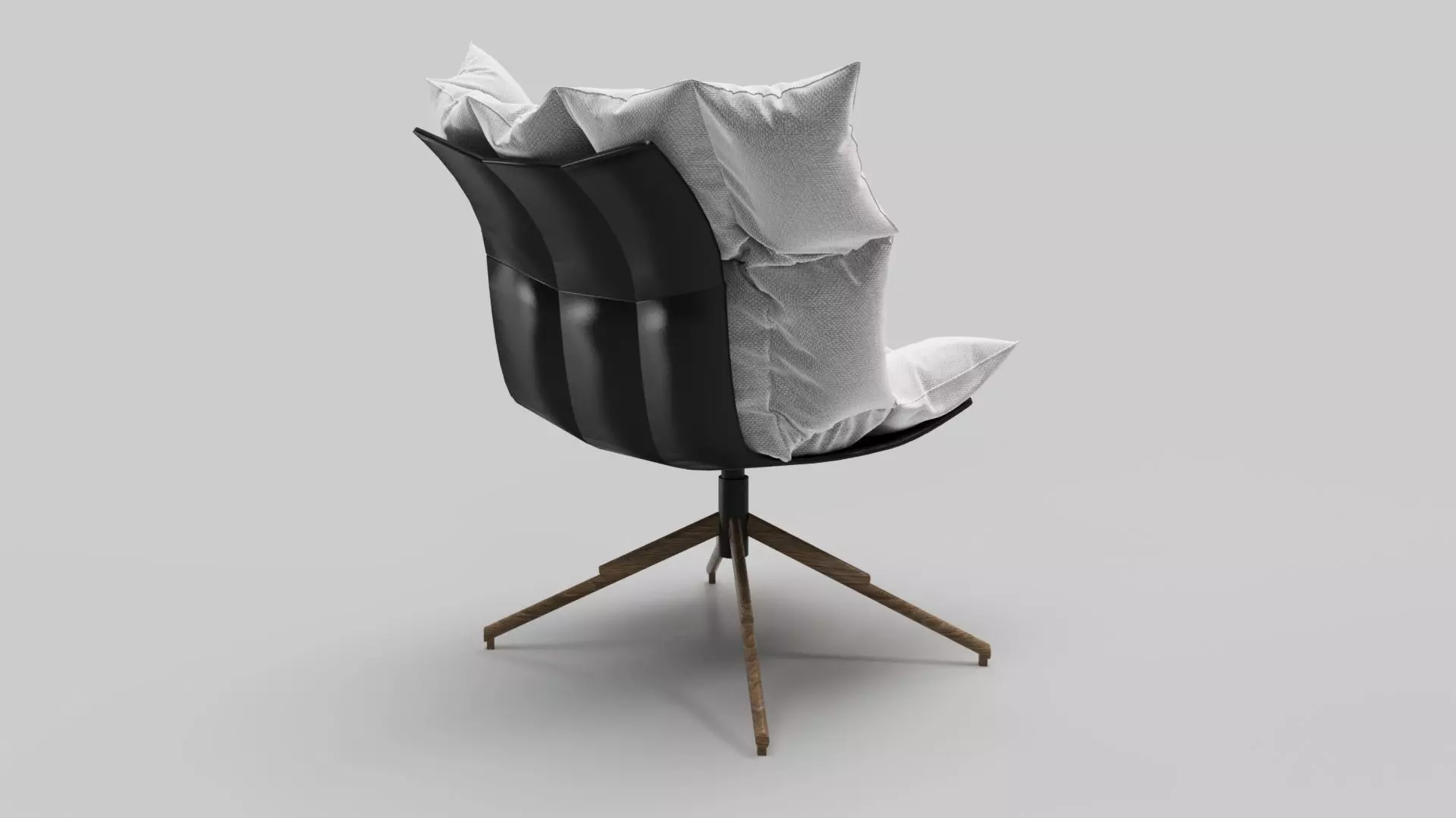 Armchair Modern 3D model_11
