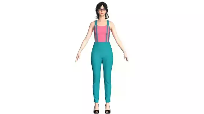 Girls Tank Top With Sweatpant