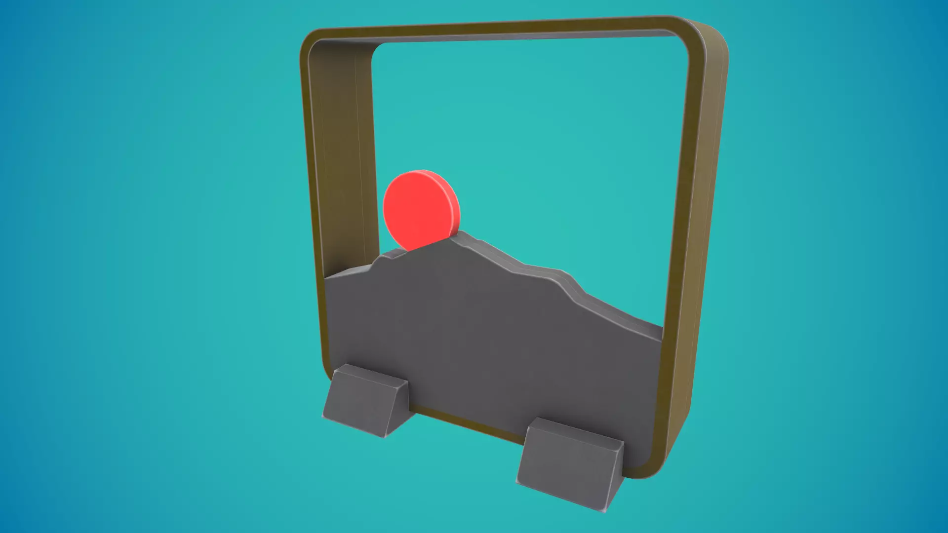 Sunset Tablestop Figure 3D print model_7