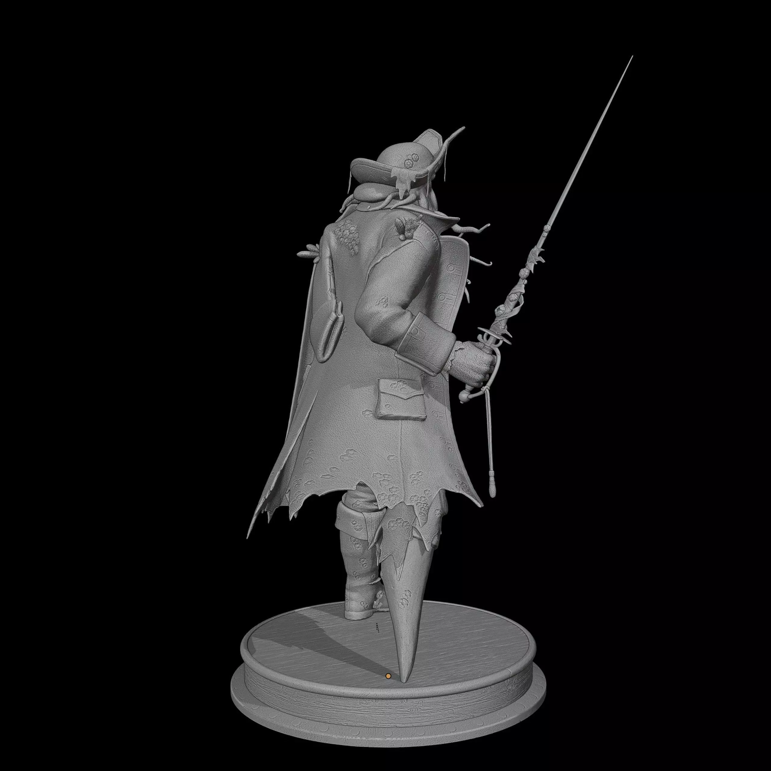 Davy Jones 3D print model_9