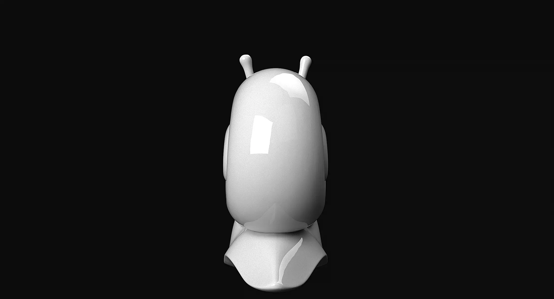 Snail 3D print model_4