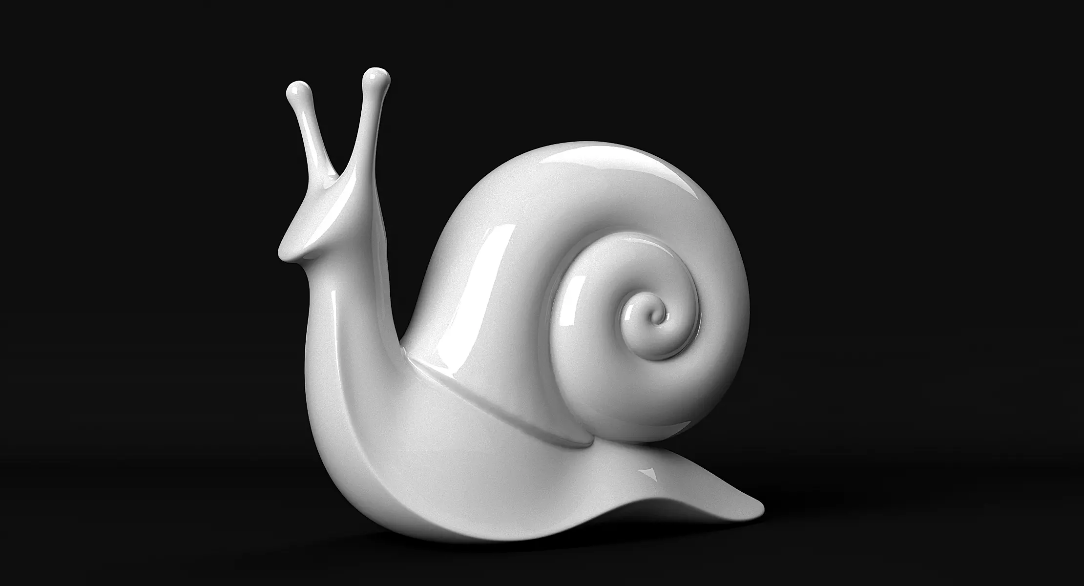 Snail 3D print model_1