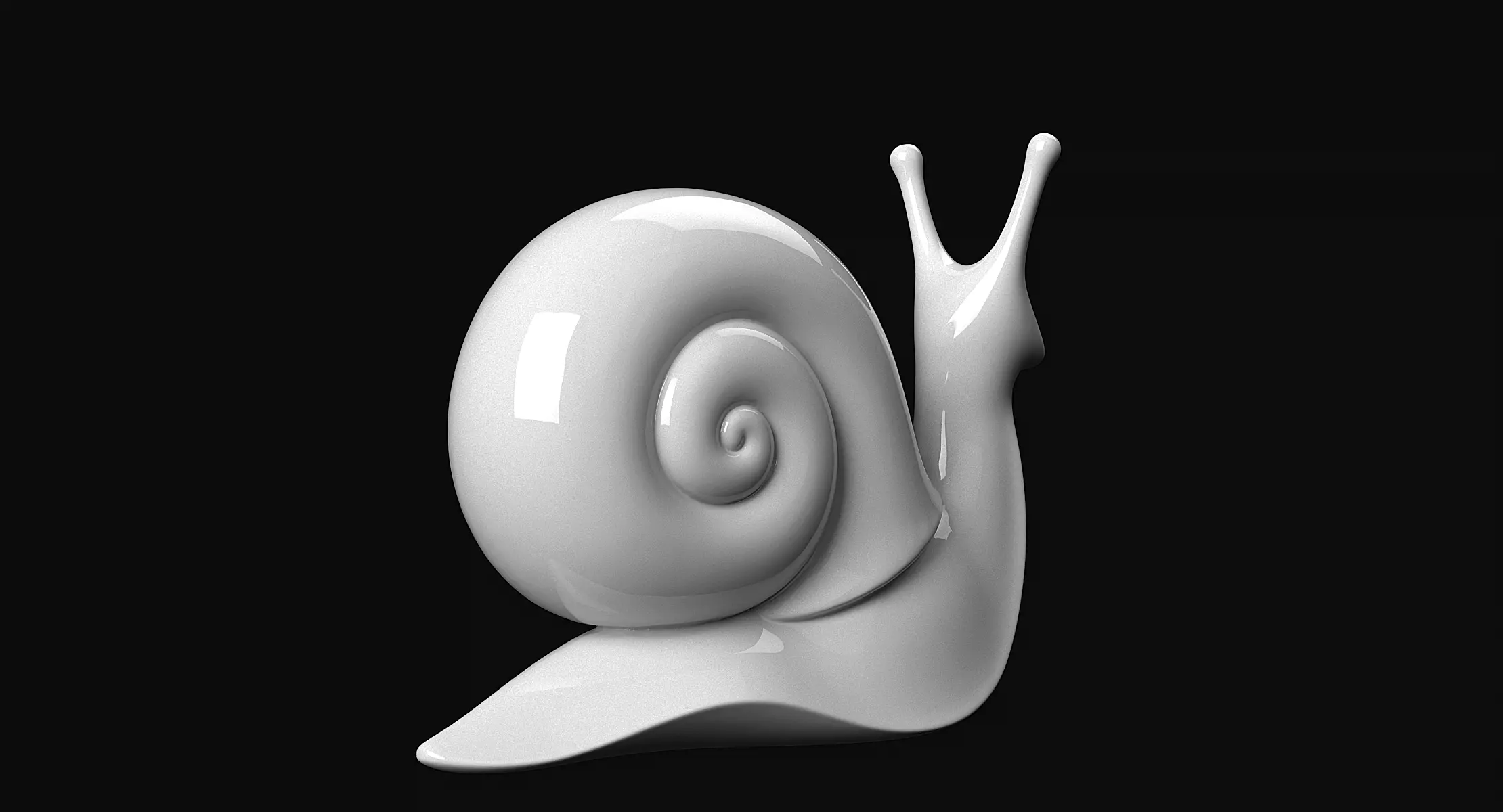 Snail 3D print model_5