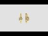 Knot Huggie Hoop Earrings 1cm 3D print model_1