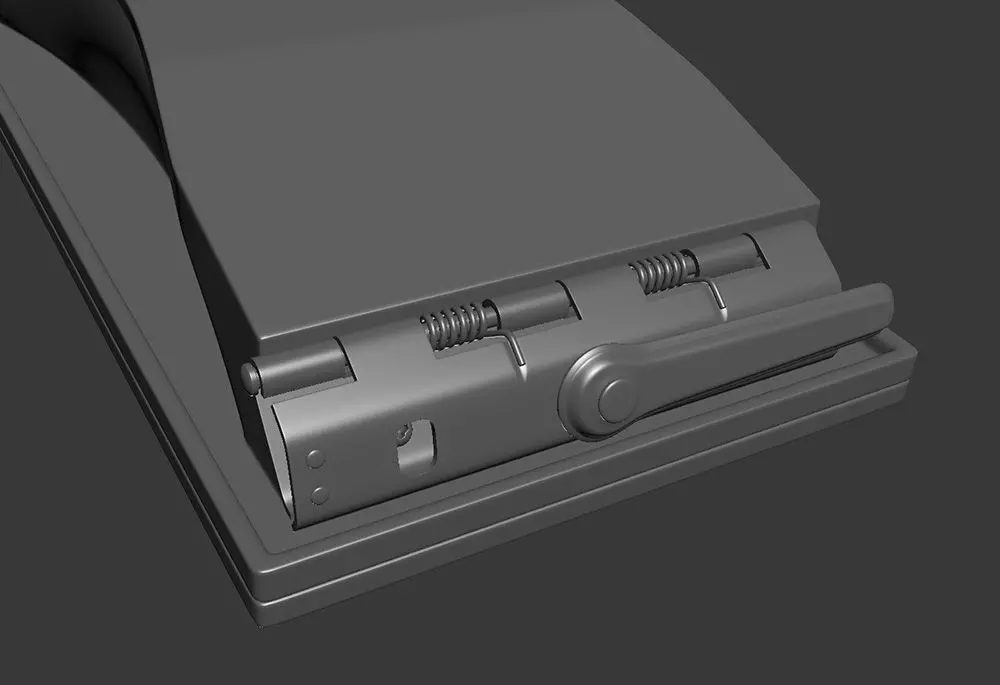 Tool Hand Sander 3D model_10