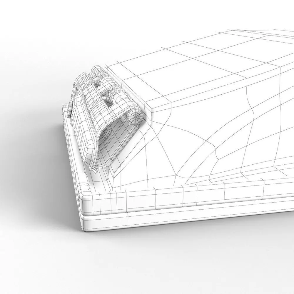 Tool Hand Sander 3D model_7