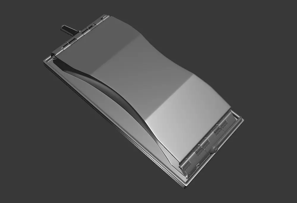 Tool Hand Sander 3D model_13