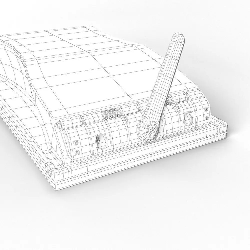 Tool Hand Sander 3D model_6
