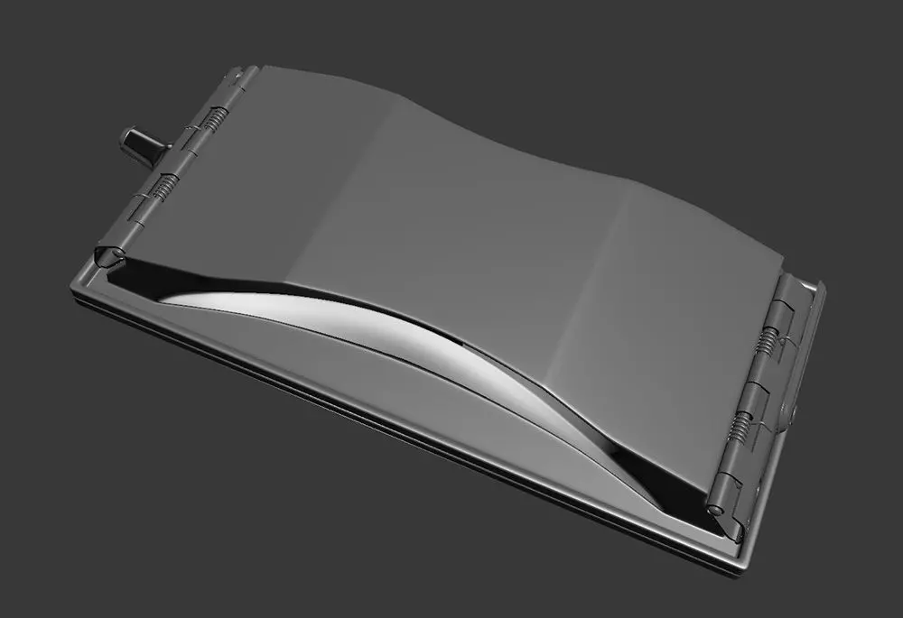 Tool Hand Sander 3D model_12