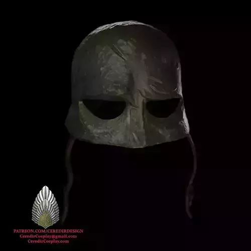 Orc Iron Cap Helmet  lord of the rings 3D DIGITAL DOWNLOAD 3D print model