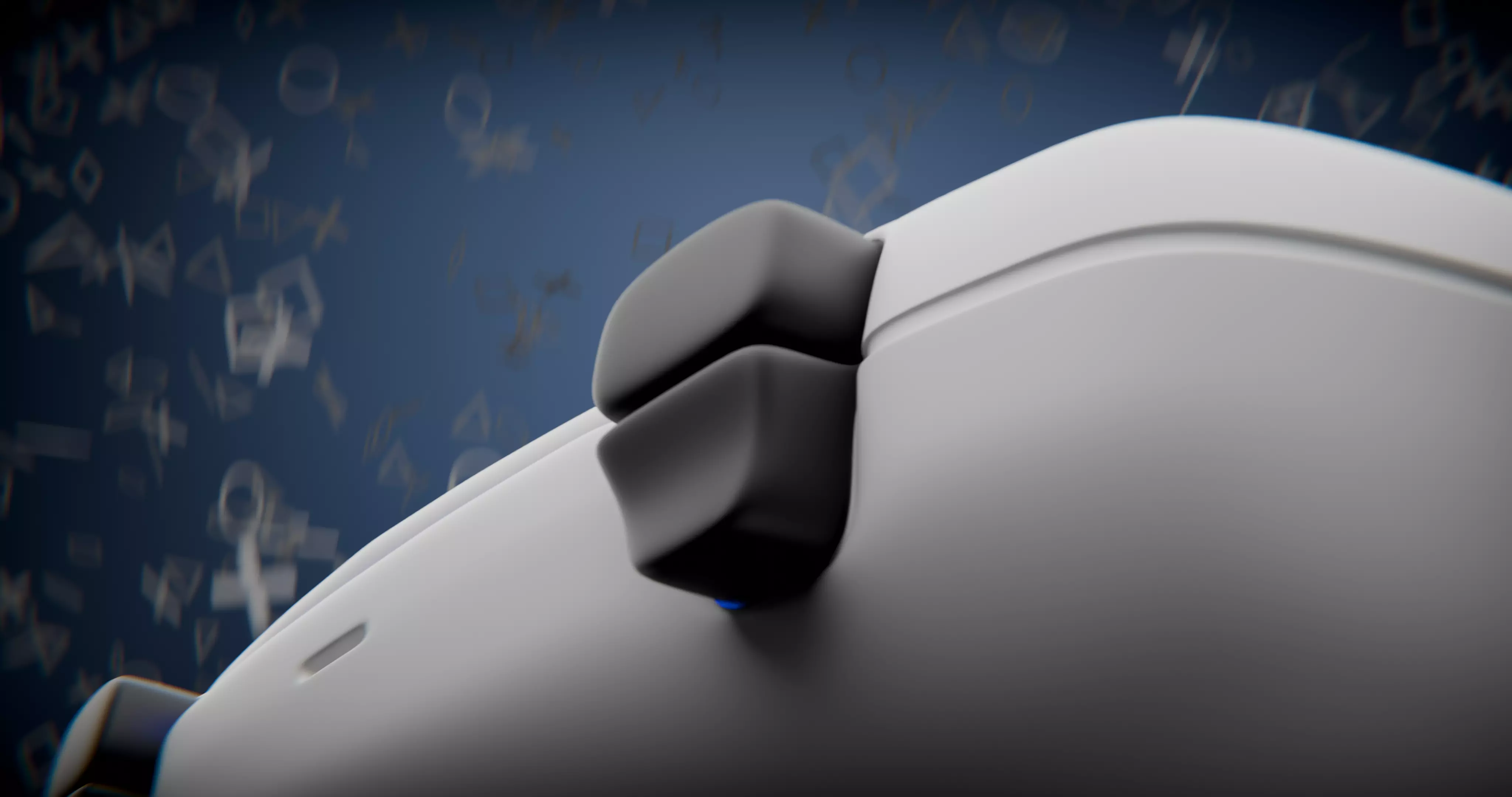 PS5 Controller 3D model_4