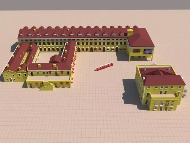 Samsun Bulvar AVM Building 3D model_1