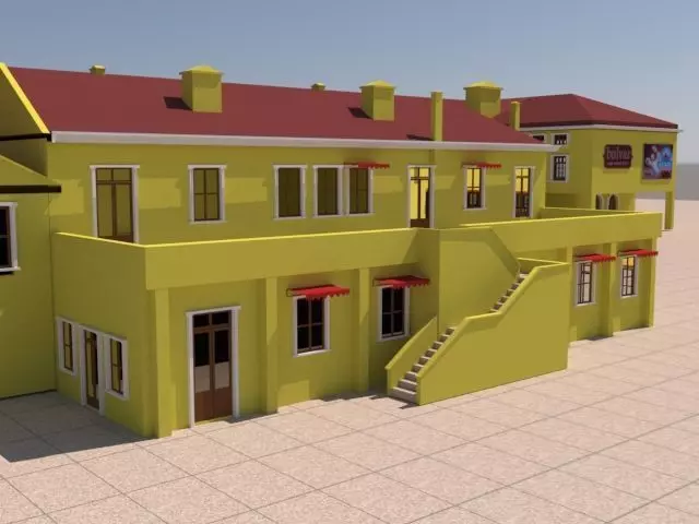 Samsun Bulvar AVM Building 3D model_7