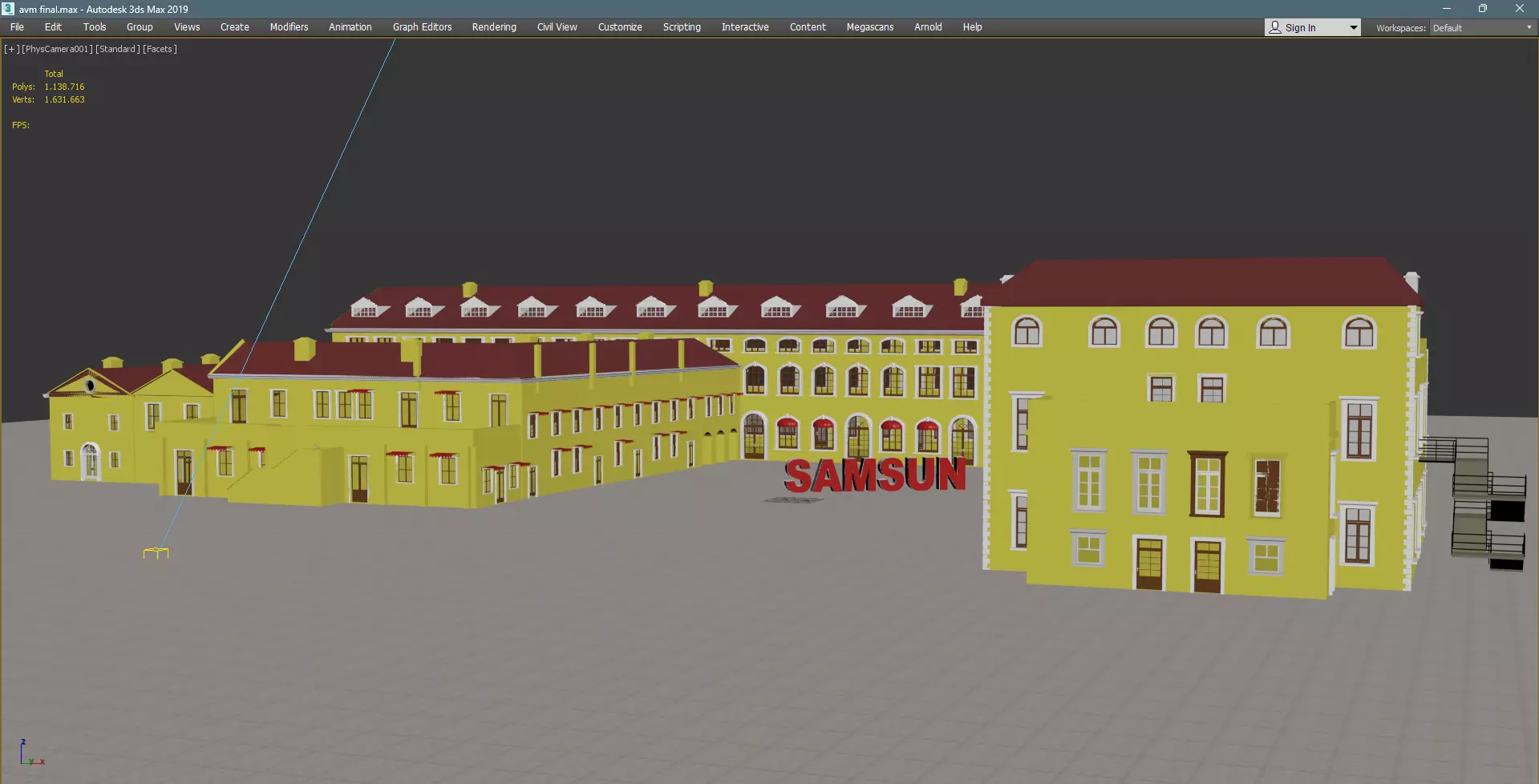 Samsun Bulvar AVM Building 3D model_22