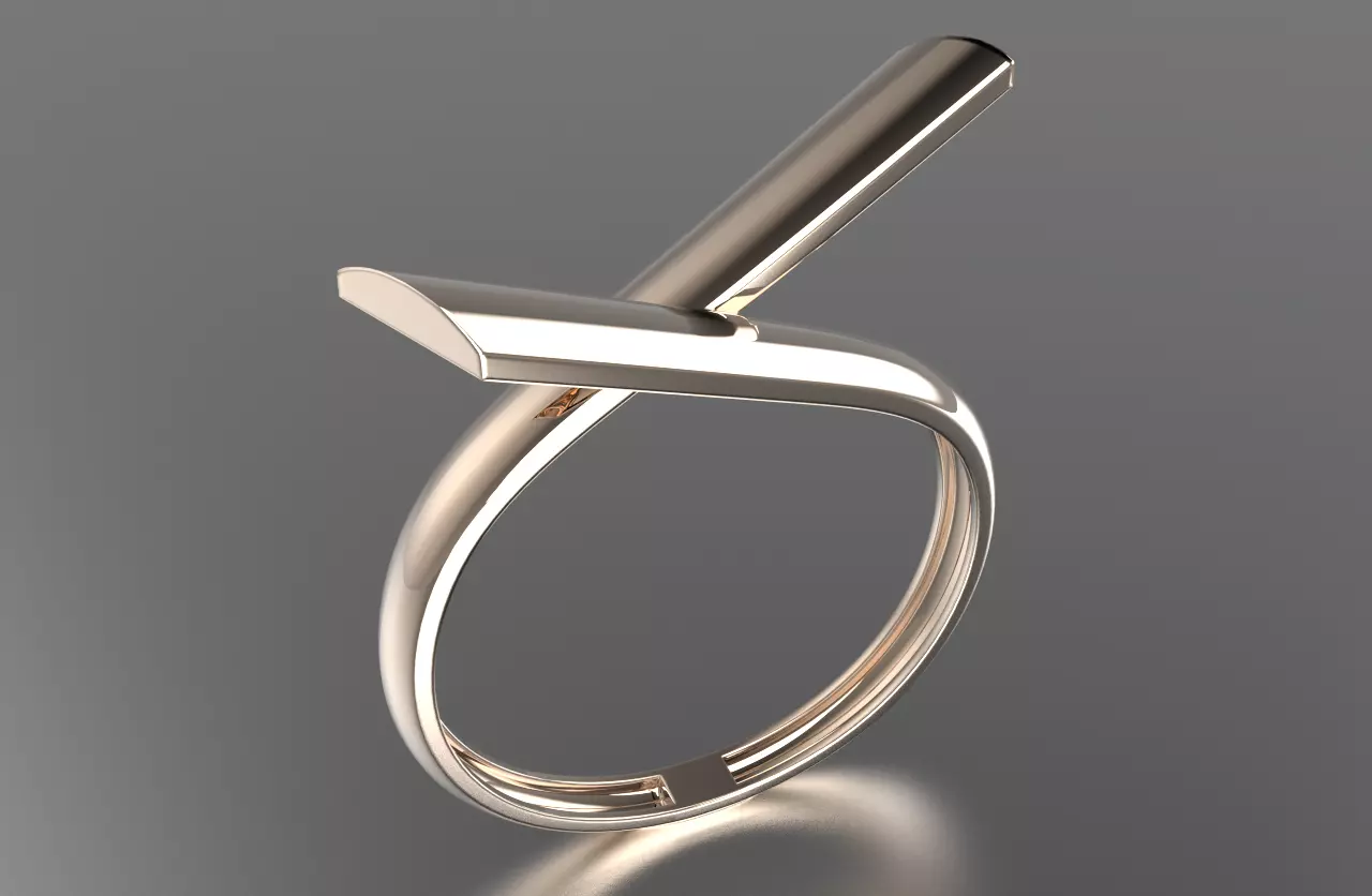 jewelry ring 314 3D print model_0