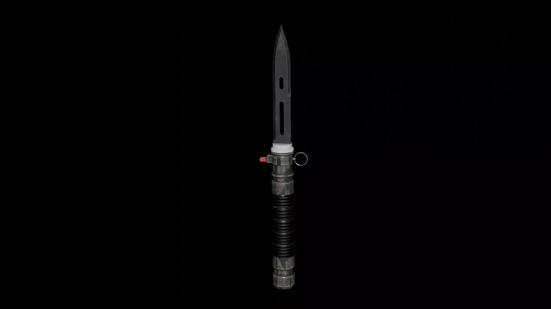 Ballistic Knife Blade -PBR-FBX Low-poly 3D model_1