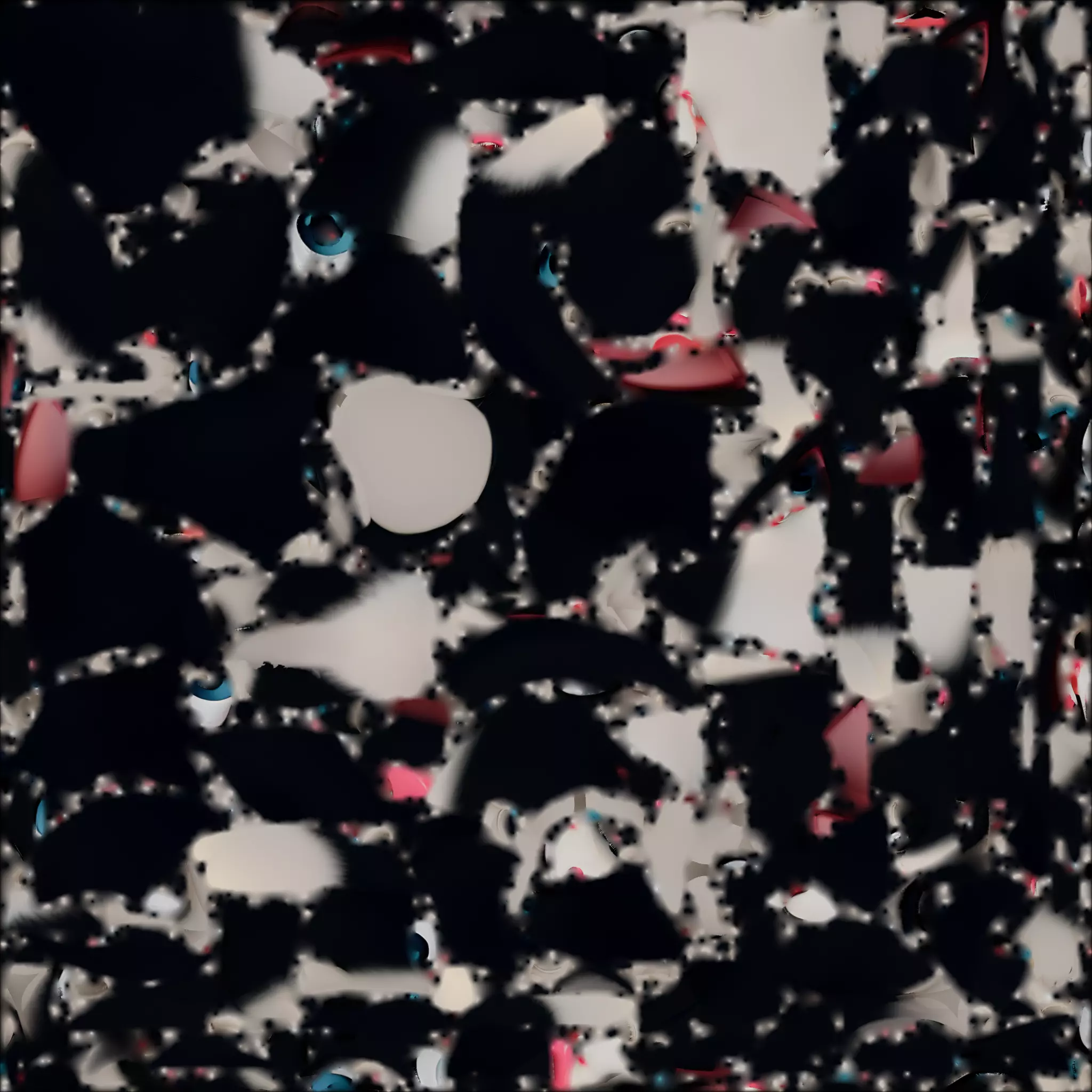 Cute Tuxedo Cat - Cartoon Character 3D Model Low-poly 3D model_1