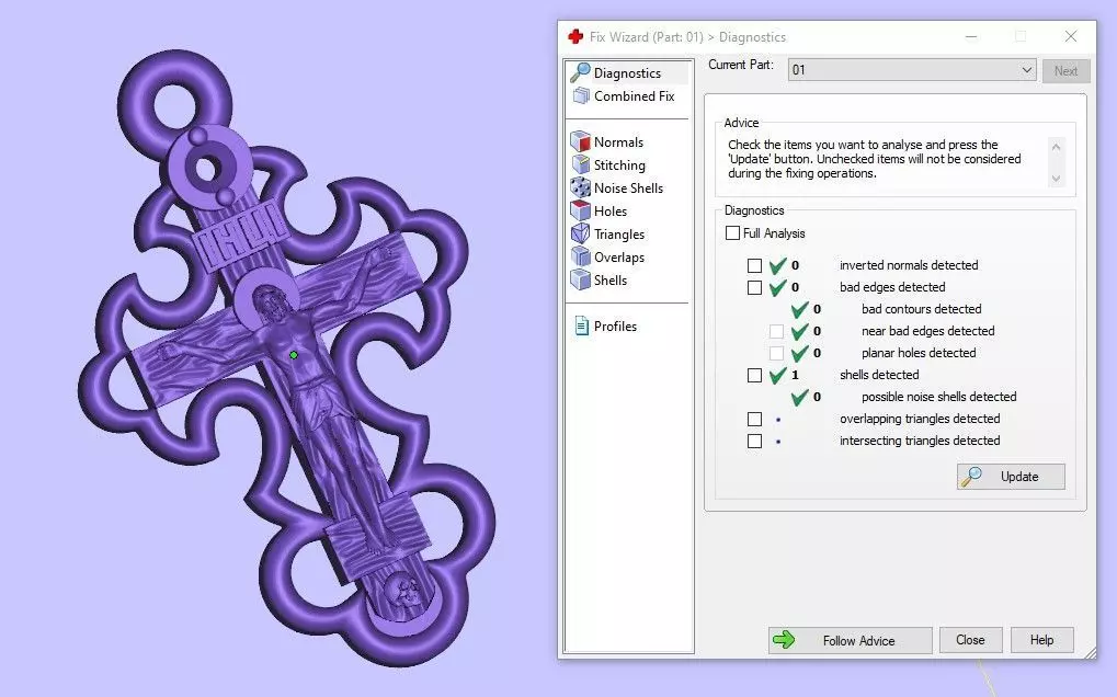 Ortodox cross 3D print model_7