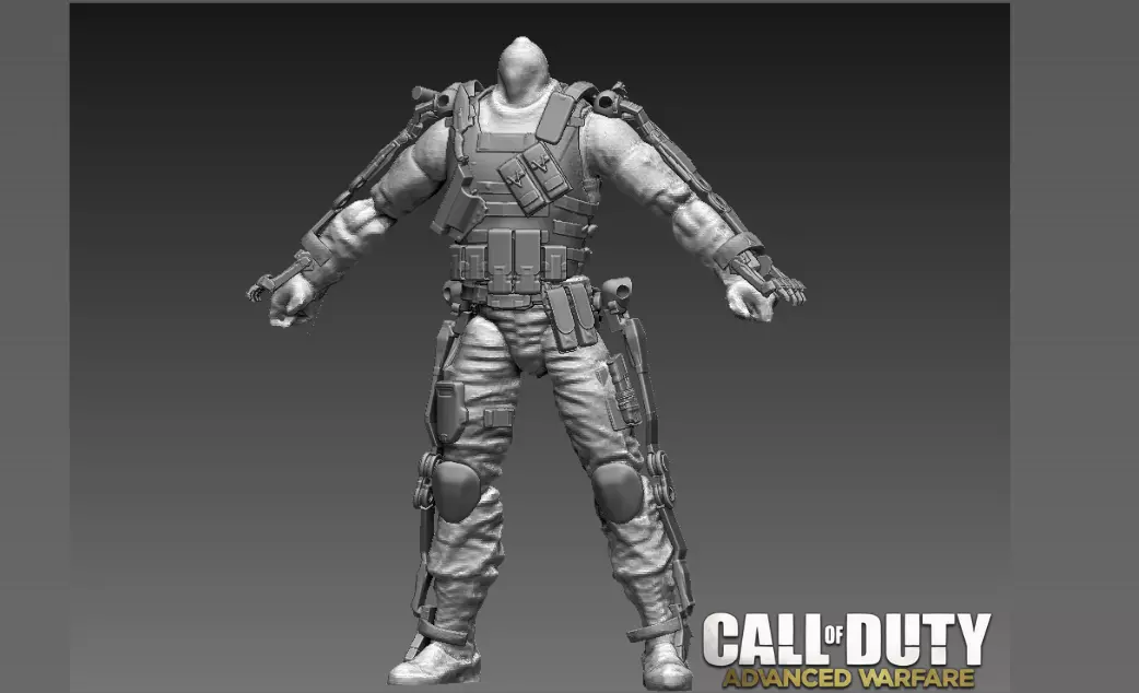 Exo Suit call of duty advanced warfare  3D print model_0