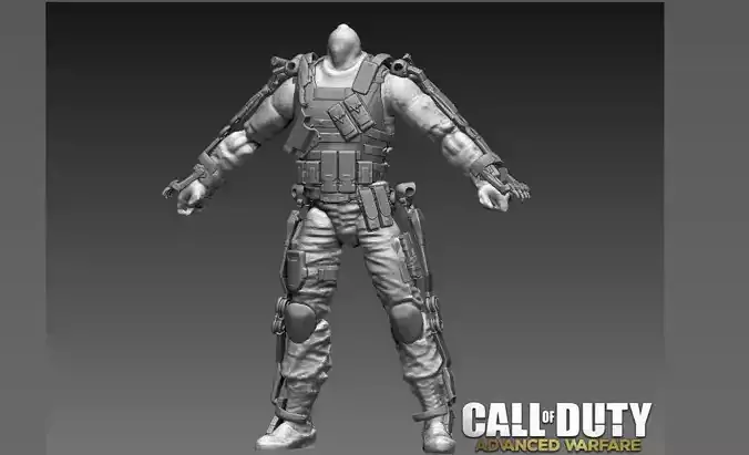 Exo Suit call of duty advanced warfare  3D print model